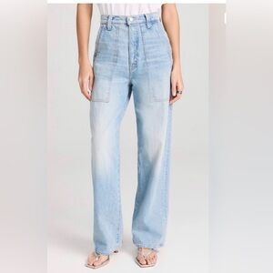 MOTHER Light Blue Flare Jeans